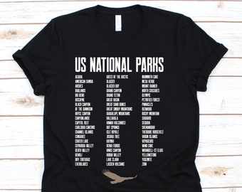 US national parks map t-shirt, national park vintage shirt, national park, national parks, national parks shirt, national park tshirt,