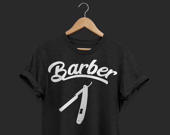 Barber T-Shirt, Barber TShirt, Barber Tee, Funny Barber T Shirt, Get Faded Shirt, Barber Shop Gifts, Vintage Barber, Barber Birthday Present