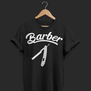 Barber T-Shirt, Barber TShirt, Barber Tee, Funny Barber T Shirt, Get Faded Shirt, Barber Shop Gifts, Vintage Barber, Barber Birthday Present