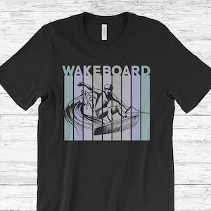 Wakeboarding Wakeboard Lover Wakeboarder Gift T-shirt, Vintage Retro, Wakeboard Addict, Wake Surfing Life, Wake Board, Tank Top, Present,