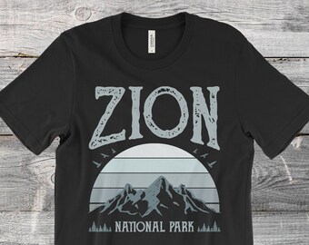 Zion National Park T-Shirt, Vintage Zion Park Tee, Zion Park Geschenken Shirts, Zion TShirt, Zion Verjaardagscadeau, Zion Park Tank Top, Hoodie,