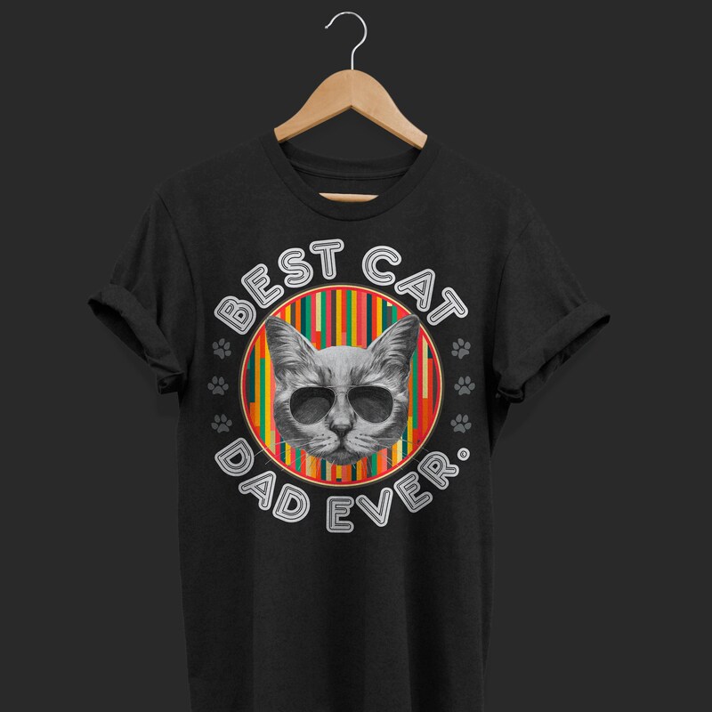 Cat Dad T-Shirts For Men In Fun And Stylish Designs Shop Now - Foto 2