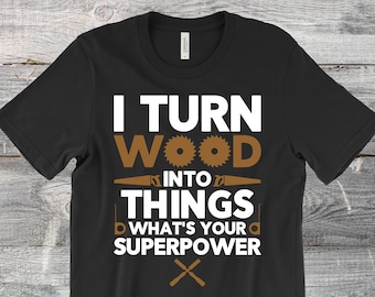 Camiseta de talla de madera, carpintería de madera, tallador de madera, camiseta de carpintero, trabajador de la madera, talla de motosierra, talla de madera, carpintería,