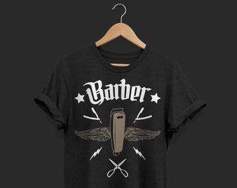 Barber T-Shirt, Barber TShirt, Barber Tee, Funny Barber T Shirt, Get Faded Shirt, Barber Shop Gifts, Vintage Barber, Barber Birthday Present
