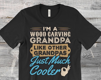 Camiseta de talla de madera, trabajo de madera, camisa de talla de madera, regalo de tallador de madera, talla de motosierra, tallador de madera, camisa de carpintero, talladores de madera,