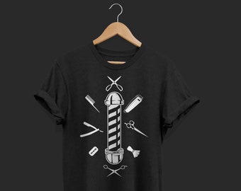 Barber T-Shirt, Barber TShirt, Barber Tee, Funny Barber T Shirt, Get Faded Shirt, Barber Shop Gifts, Vintage Barber, Barber Birthday Present
