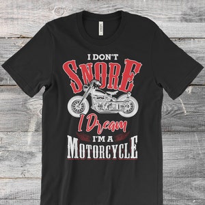 Motorbike t shirt on sale