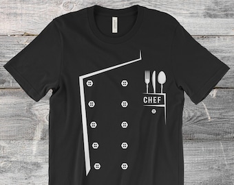 Chef Shirts, Funny Chef T-Shirt, Chef Tee Shirts, Cool Chef Shirts, Chef Gift, Chef TShirt, Cooking Shirt, Chef Birthday, Chef Present,