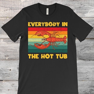 Funny Lobster Boil Crew Master Vintage T-Shirt, Lobsters Lover Pun Gift, Cooking Boiling Cajun Seafood Pot Chef Fishing Fathers Day Present,