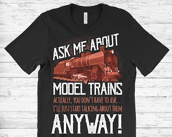 Train T-Shirt, Train T Shirts, Railroad Shirt, Train Tshirt, Train Gifts for Men, Train Engineer Gifts, Train Lovers Gifts, Locomotive Shirt