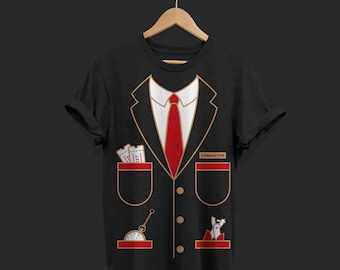 Train Conductor Costume T-Shirt, Model Railroad Trains Railroad Lover Old Vintage Big Locomotive Gifts, Boys Girls Dad Grandpa Engineer Tees