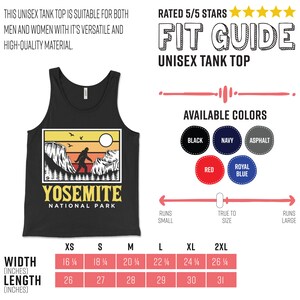 Yosemite National Park US T-Shirt, Bigfoot Sasquatch Yeti USA California Parks Lover Gift, Camping Hiking Travel Souvenirs, Birthday Present image 6