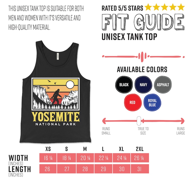 Yosemite National Park US T-Shirt, Bigfoot Sasquatch Yeti USA California Parks Lover Gift, Camping Hiking Travel Souvenirs, Birthday Present image 6