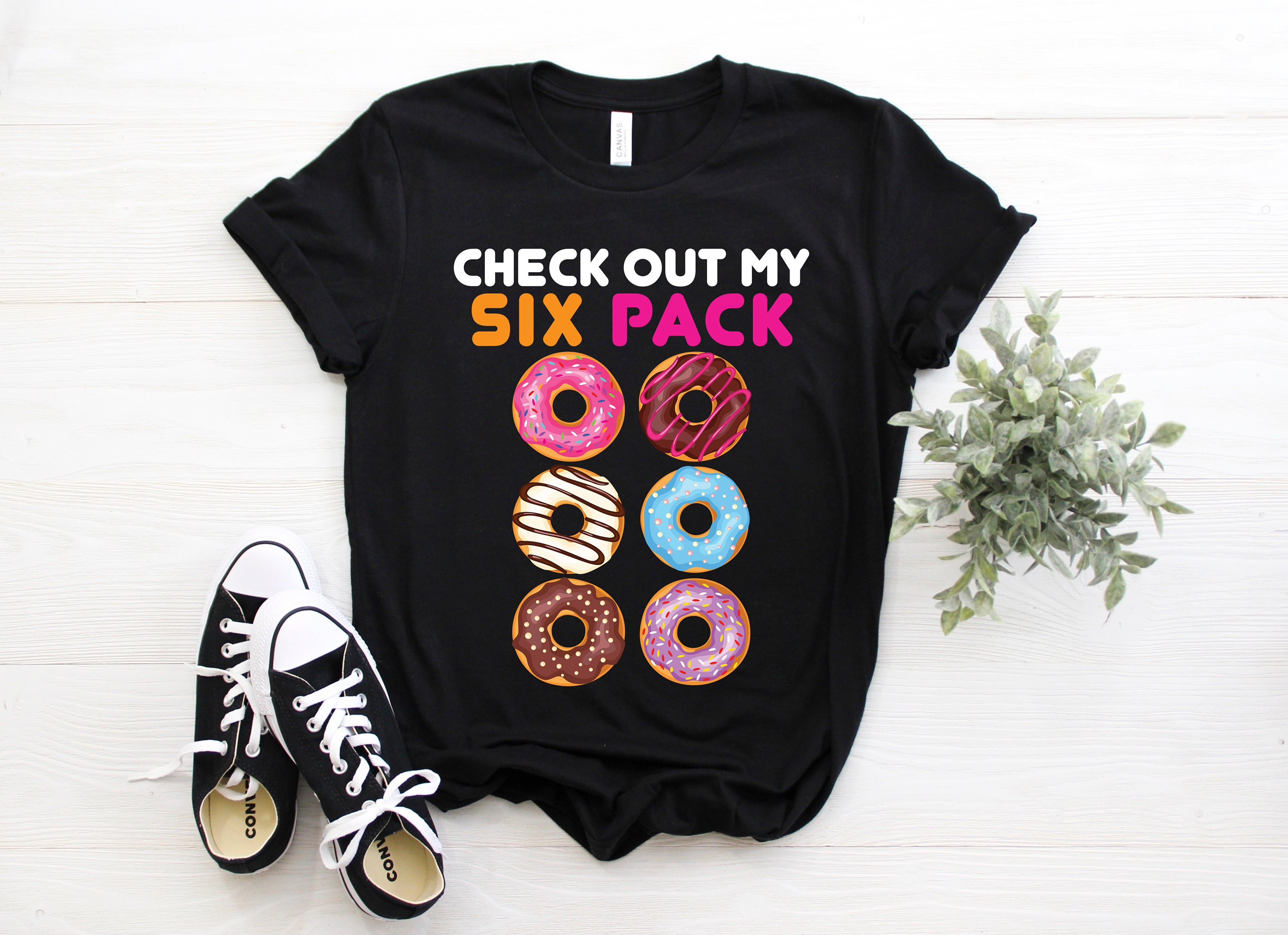 Get Now Working Off This Six Packs Donut Gifts - Funny Gym TShirts 