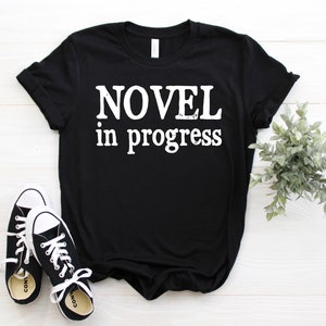 Camiseta de escritor, camisas de escritor, camiseta de escritor, camisa de autor divertido, camisa de novelista, regalo para escritor, camiseta sin mangas de escritor, camiseta de periodista,