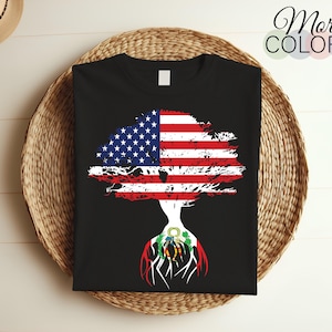 American Flag Peruvian Roots Peru Flag T-Shirt, Peruvians, Peruvian Gifts, Peruvian Present, Peruvian Birthday, Gift For Friends Family Tees