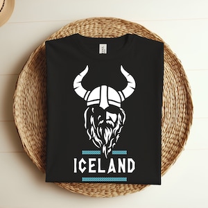 T-shirt Viking d'Islande, cadeau parfait T-shirt Vikings de Reykjavík, amoureux de l'Islande, souvenir de vêtement pour visiter l'Islande, chemise de vacances islandaise