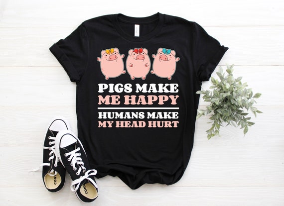Easily Distracted By Pigs T Shirt Funny Pig Farmer Gifts Tee Easily Distracted By Pigs T Shirt Funny Pig Farmer Gifts Tee
