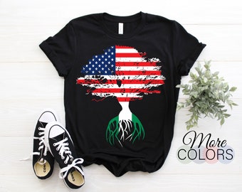 American Flag Nigerian Roots Nigeria Flag T-Shirt, Nigerians, Nigerian Gifts, Nigerian Present, Nigerian Birthday, Nigerian Hoodie,