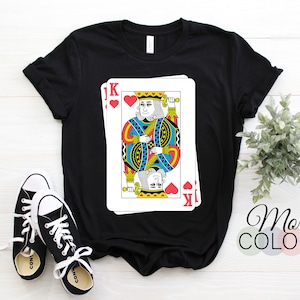 King Of Hearts Deck Of Cards Halloween Matching Blackjack Poker Tournament Aces Playing Cards Casino Casino Players Gambling Lover Gift,