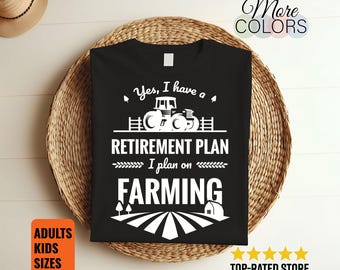 Farming Shirt, Farmer T Shirts, Farm TShirt, Farming Gifts, Farm Life, Tractor Tee, Funny Farm, Farming Dad, Birthday Present, Farm Vintage,