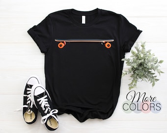 Skateboard-Shirt, Skateboard-Shirt, Skater-Shirt, Skate-Shirt, Skateboard, Skateboarder-Shirt, Skateboard-T-Shirt, Skateboarder-Geschenk