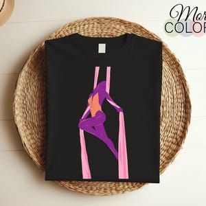 Aerial Yoga, Aerial Silk, Aerial Gifts, Aerial Shirt, Aerial Dancer Birthday Gift, Aerial Dance, TShirt, Aerial Performance, Aerialist Gifts