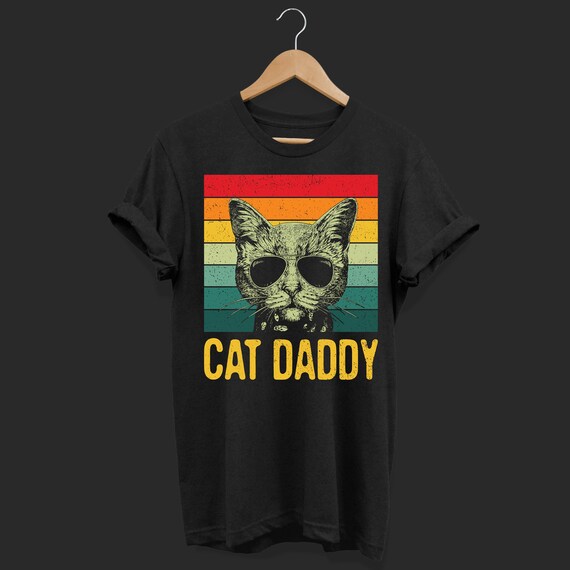 Best Cat Dad Ever. Papa Birthday Father's Day Gift T-Shirt Best Cat Dad Ever. Papa Birthday Father's Day Gift T-Shirt