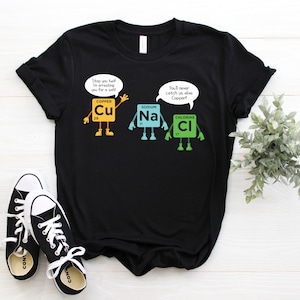 Science Funny Scientist Nerd Geeks Students Teachers Gift T-Shirt, Scientific TShirt, Chemistry Physics Scientists Biology Chemistry Physics