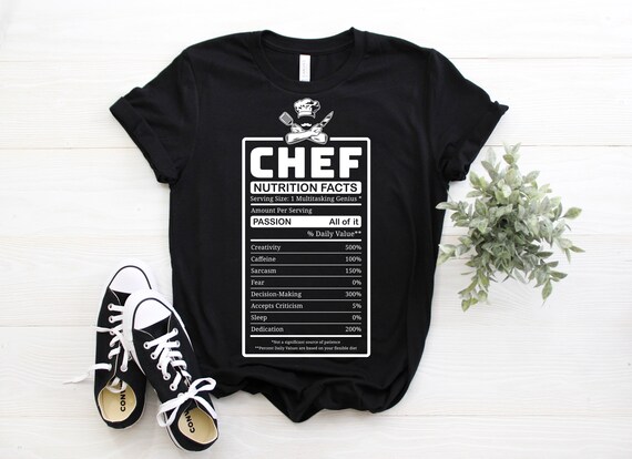 Chef Cooking Culinary Facts Funny T-Shirt, Gift for Chefs, Cool Knife Vintage Shirts, Cook Knives Lover TShirt, Funny Dad Birthday Present