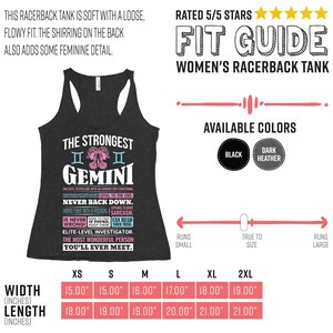 Gemini Astrological Zodiac Sign Facts T-Shirt, Born In May June Month Gift, Birthday Party Present, Funny Horoscope Astrology, T Shirts, image 5