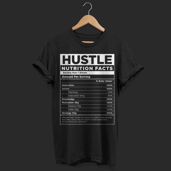 Hustle T-Shirt With 100 Dollar Bill Gift For Entrepreneur Hustle T-Shirt With 100 Dollar Bill Gift For Entrepreneur