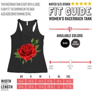 Single Red Roses Flower Of Cute Red Roses Flower Gardening T-Shirt, Gift Who Loves Pretty Floral Designs, Valentine's Day Birthday Present, image 10