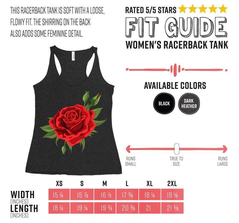 Single Red Roses Flower Of Cute Red Roses Flower Gardening T-Shirt, Gift Who Loves Pretty Floral Designs, Valentine's Day Birthday Present, image 10