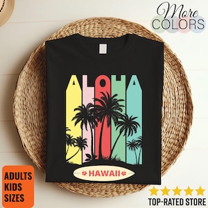 Hawaiian Shirt, Aloha TShirt, Hawaii T Shirts, Vintage Hawaii, Hawaiian Vacation, Travel Hawaii, Hawaiian Tank Top, Hawaiian Gift Present,