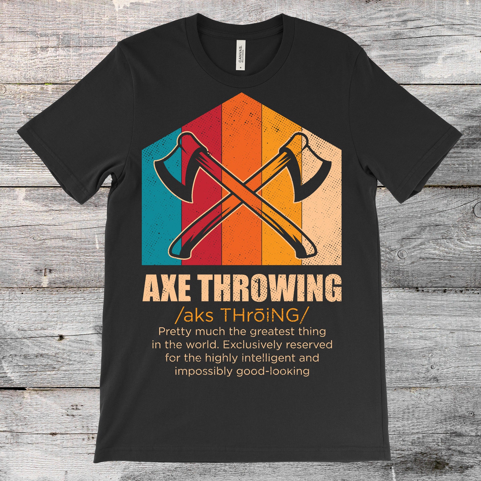 Axe Throwing Definition Funny Tshirt Axes Hatchet Thrower Etsy