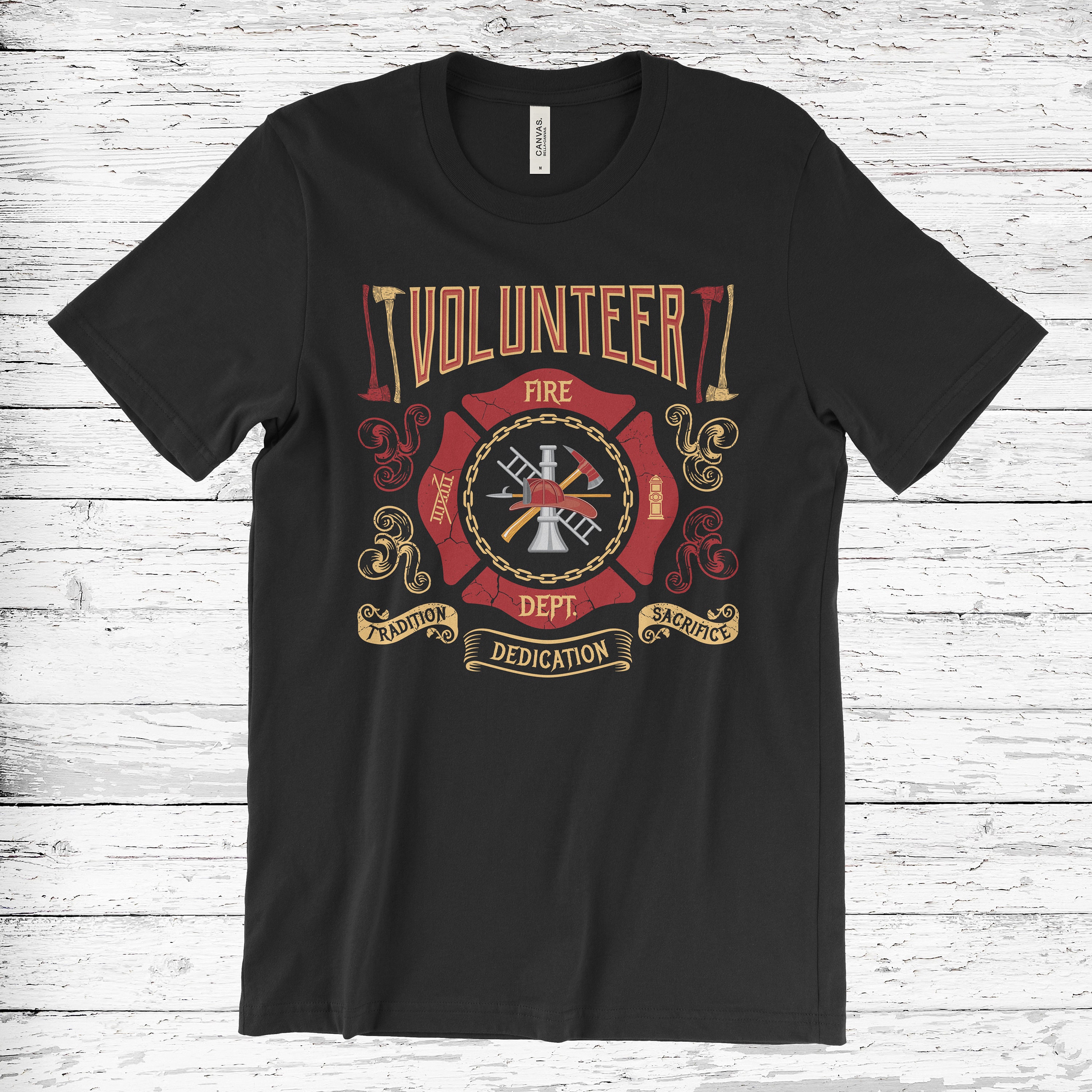 volunteer firefighter shirt