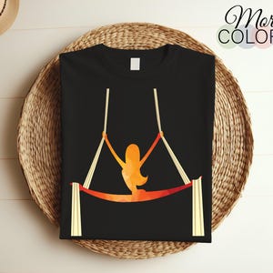 Aerial Yoga, Aerial Silk, Aerial Gifts, Aerial Shirt, Aerial Dancer Birthday Gift, Aerial Dance, TShirt, Aerial Performance, Aerialist Gifts