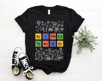 Science Funny Scientist Nerd Geeks Students Teachers Gift T-Shirt, Scientific TShirt, Chemistry Physics Scientists Biology Chemistry Physics