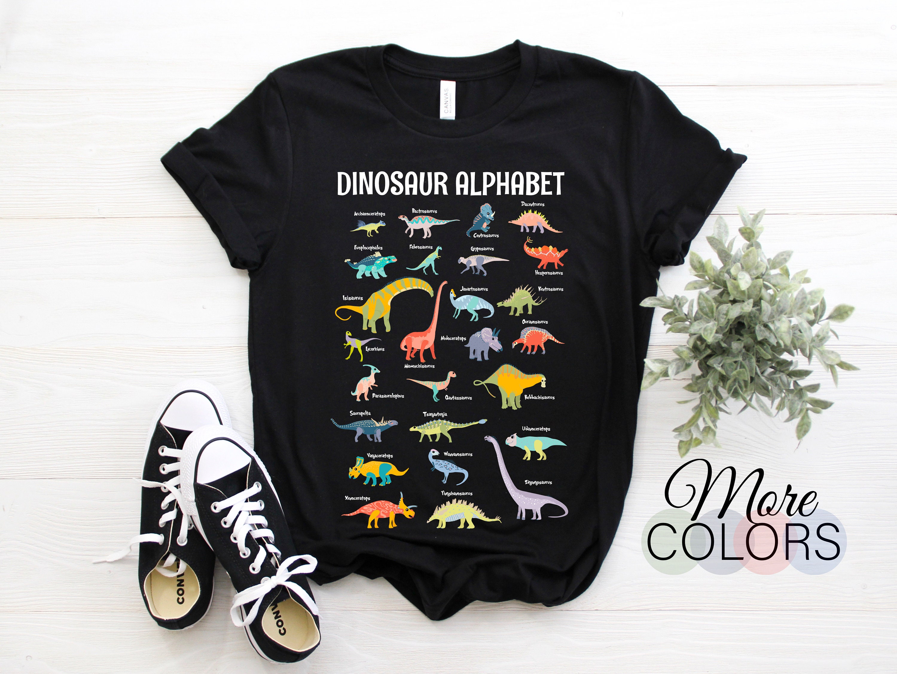 Types Of Dinosaurs T Shirt For Kids Dino Identification Tee Types Of Dinosaurs T Shirt For Kids Dino Identification Tee
