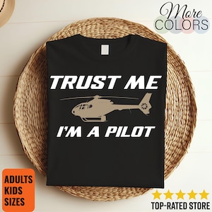 Helicopter T-Shirt, Helicopter Vintage T Shirts, Helicopter Pilot, Helicopter Birthday, Helicopter Gift, Pilot Gifts, Funny Helicopter,