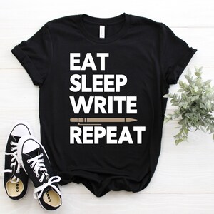 Writing T-Shirt, Writers Shirts, Writer TShirt, Funny Author Shirt, Novelist Shirt, Gift For Writer, Writer Tank Top, Journalist Tee Shirt,