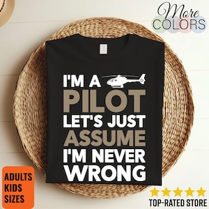 Helicopter T-Shirt, Helicopter Vintage T Shirts, Helicopter Pilot, Helicopter Birthday, Helicopter Gift, Pilot Gifts, Funny Helicopter,