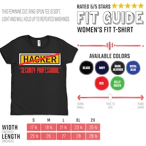 Programming Coding Hacker Security Professional Funny T-Shirt, Web Developer Programmers Software Developers Coder Gift, Computer Nerd Geek, image 3