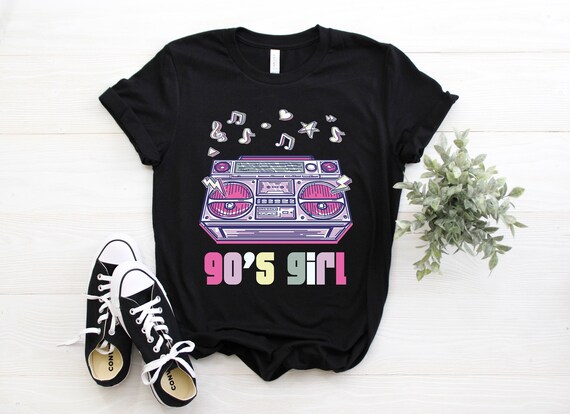 90s Girl T-Shirt, 90's Party Costume, 90s Vibe TShirt, 90s Hoodie, 90s Tank Top, 90s Music Shirts, 90s Hip Hop Tee, 1990s Vintage Retro, 80s