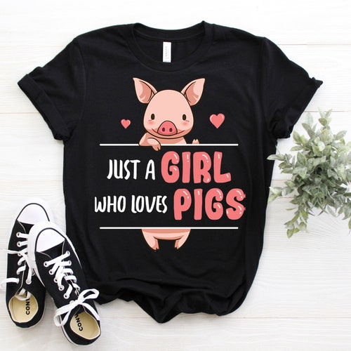 Pig Lover Gift Pig Lovers Tee Pig T-shirt Funny Pig T - Etsy