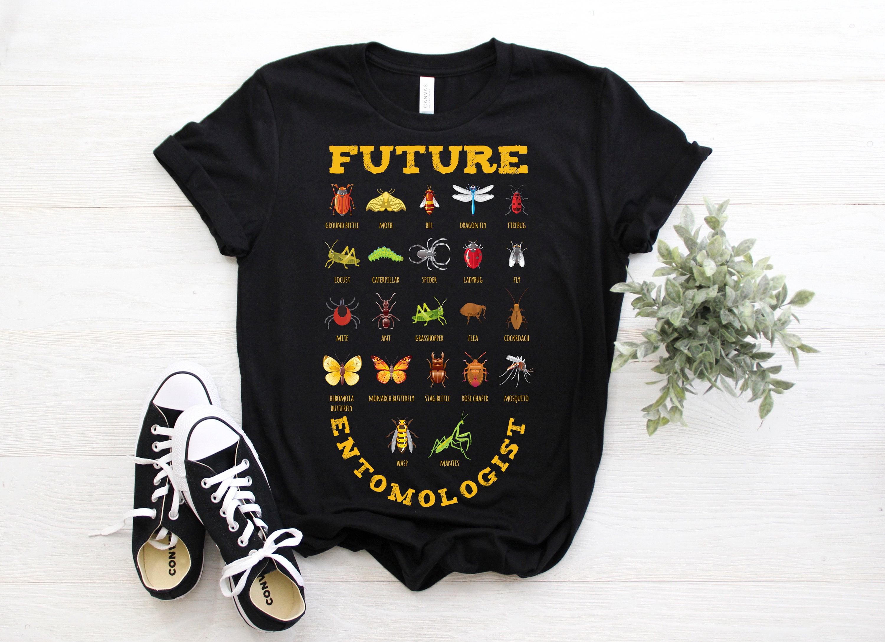 トップス EMBRYO INSECT DESIGN T-SHIRT Entomology T-shirt, Insect Tee, Bug Tshirt, Future Entomologist