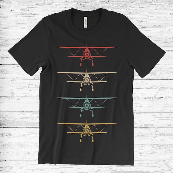 Pilot Funny Vintage Retro Airplane Gift T-Shirt Pilot Funny Vintage Retro Airplane Gift T-Shirt