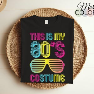 80s Vibe T-Shirt, 1980 Party Costume, 80s Shirt, 80 Music Party Apparel, 80s Theme Party TShirt, 80s Clothing, Throwback 80s Gifts Shirt,