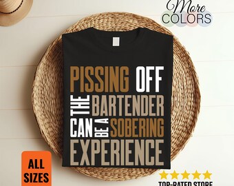 Bartender T-Shirt, Bartender Gifts, For Bartending School, Drinking Bar Shirts, Alcohol Tee, Funny Bartender Tank Top, Birthday Present,